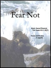Fear Not SSATBB choral sheet music cover